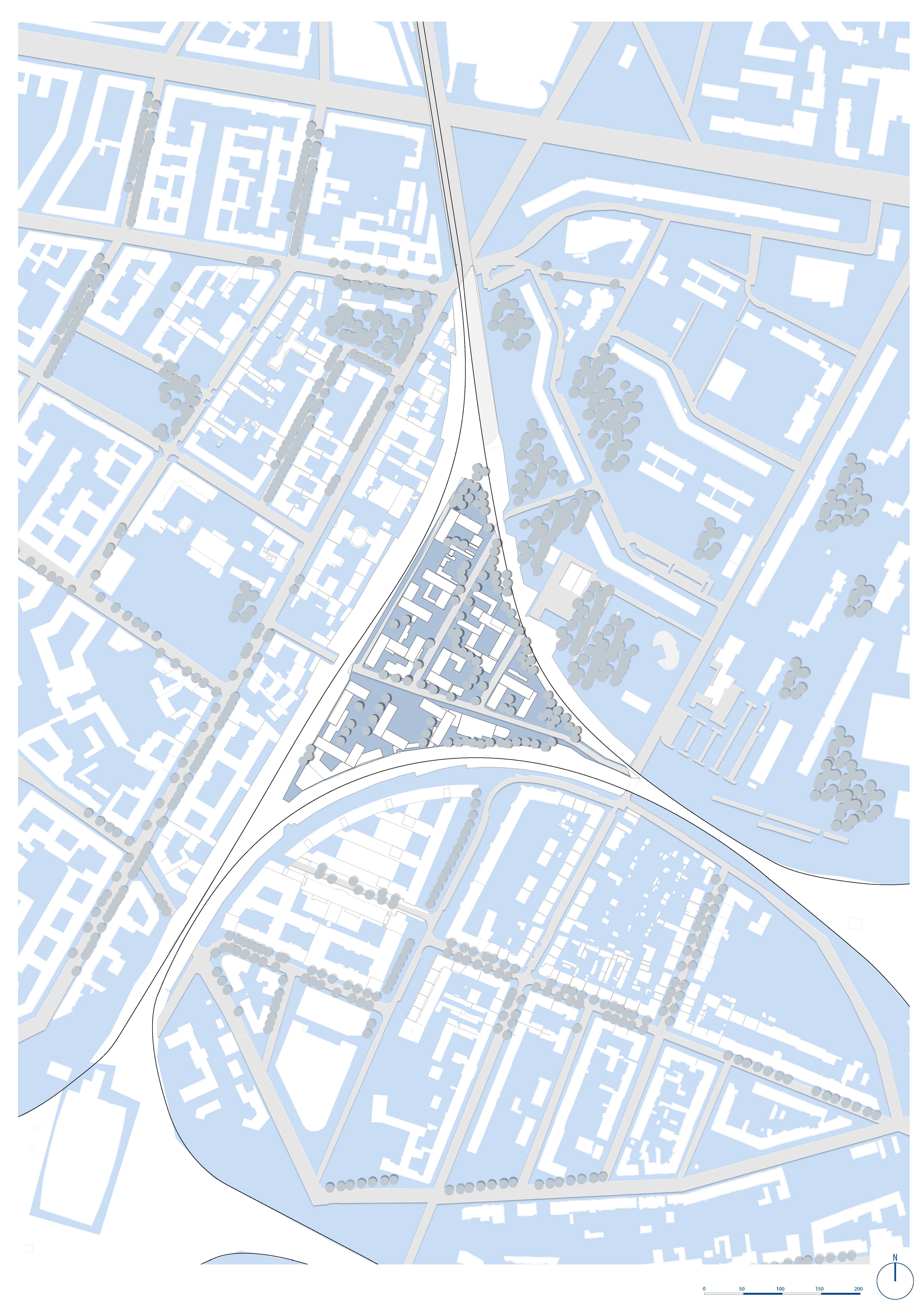 Lageplan M 1:1000